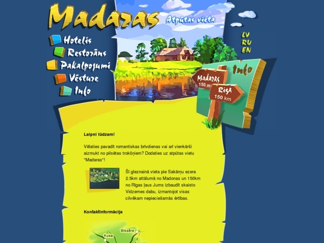 Madaras atpūtas vieta, Karovana, SIA