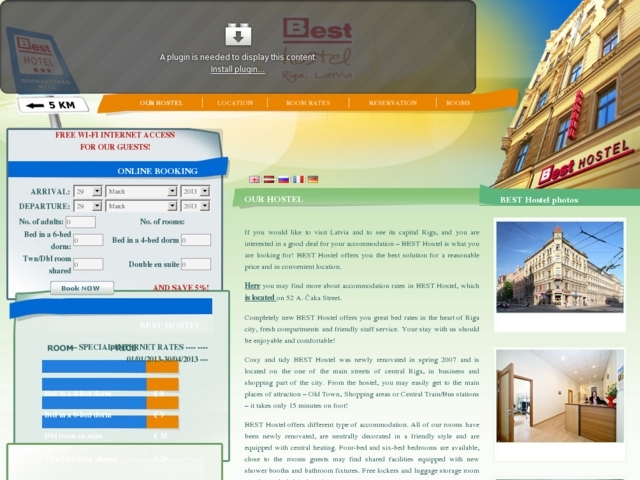 Best hostel LSPK hostelis, SIA