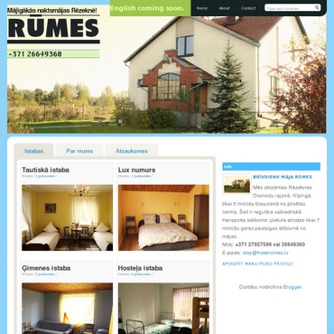 Rūmes brīvdienu māja, 