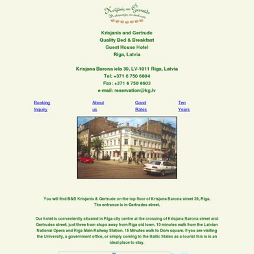 Krišjānis un Ģertrūde, SIA