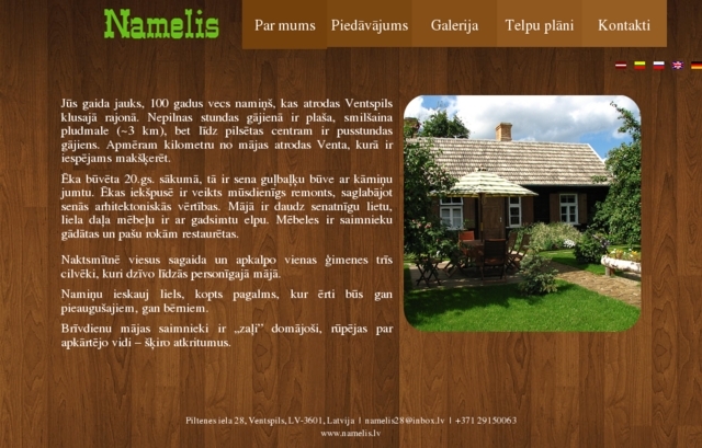 Namelis brīvdienu māja, Riko-B, IK