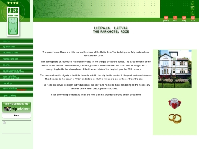 Roze viesnīca, Sargans, SIA