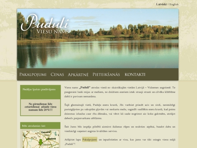 Puduļi viesu māja, 