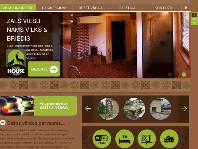 Vilks un Briedis viesu nams, 