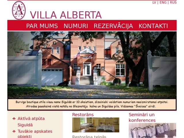 Villa Alberta Siguldā, SIA
